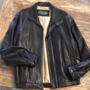 Men’s L Overland genuine lamb leather jacket